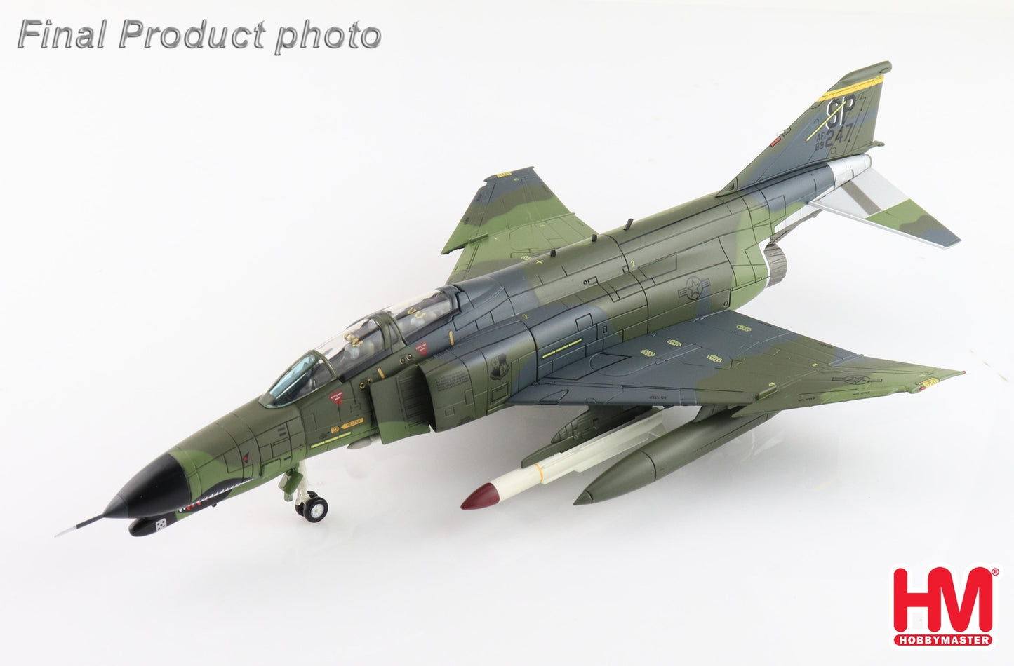 1:72 HM F-4G "Wild Weasel" 52nd TFW, Spangdahlem AB, 1985 Fighter Diecast Model