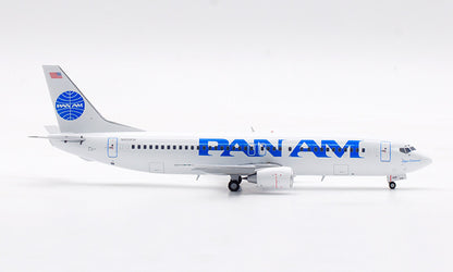 1:200 JC Wings PAN AM BOEING B737-400 Passenger Airplane Diecast Aircraft Model