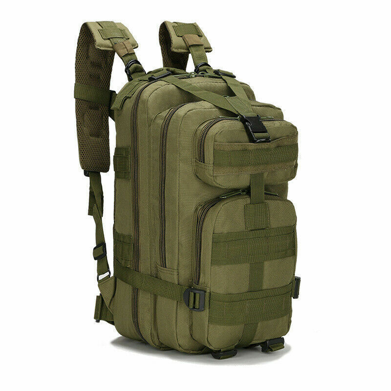 Men Army Tactical Large Backpack Sport Hiking Camping Hunting Rucksack Bags