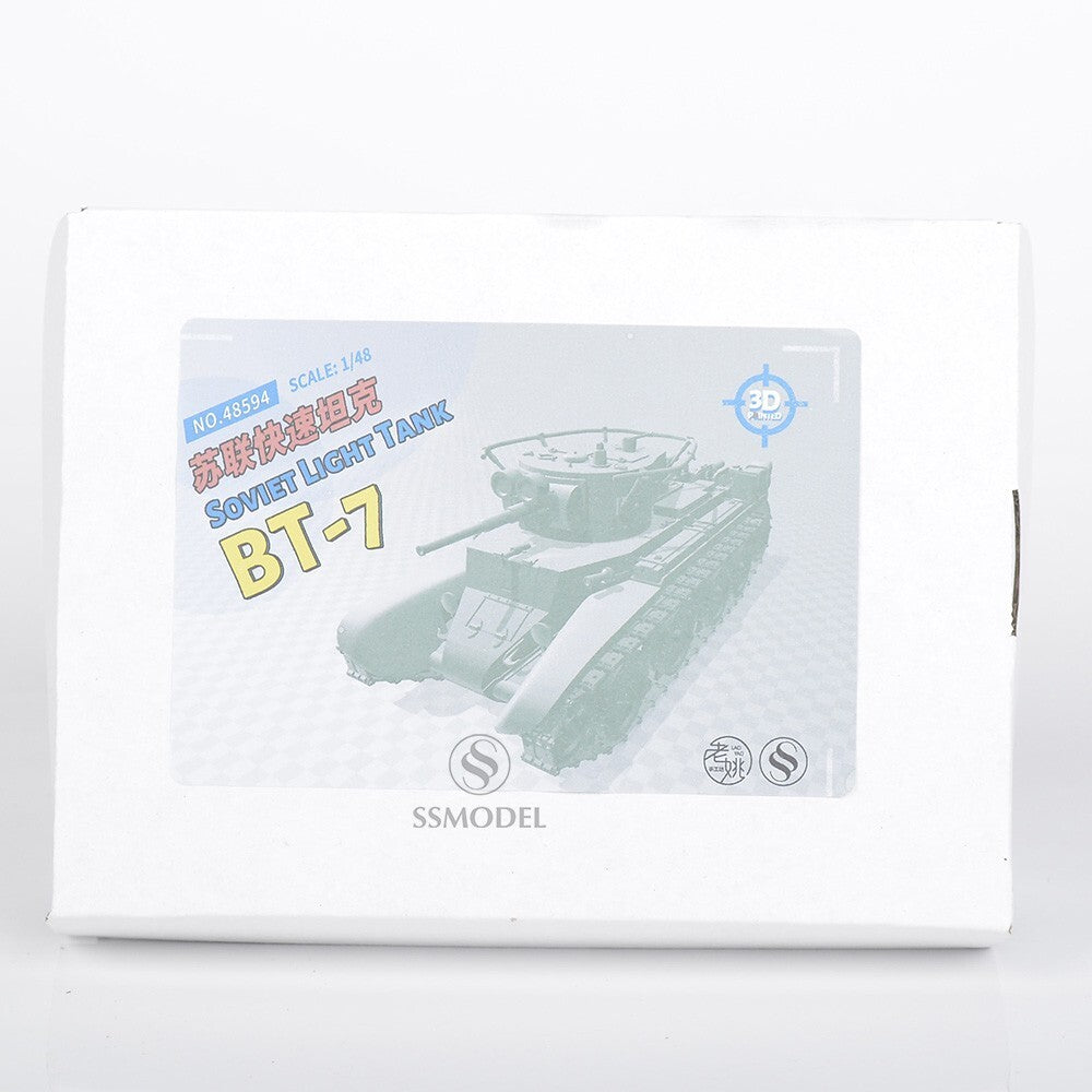 SSMODEL SS48594 1/48 Military Model Kit Soviet BT-7 Light Tank