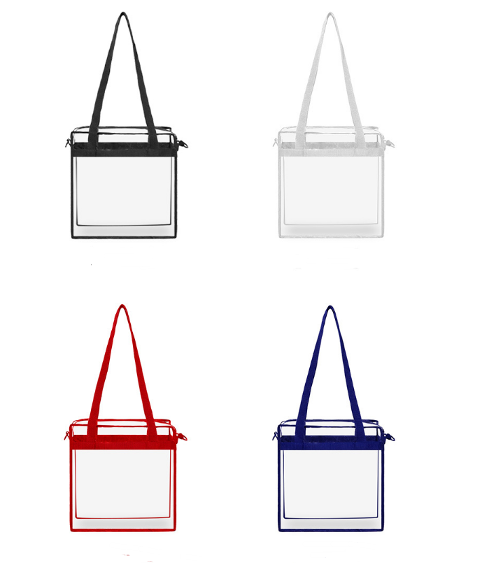 Fashion PVC bag transparent women's shoulder bag transparent bag travel waterpro