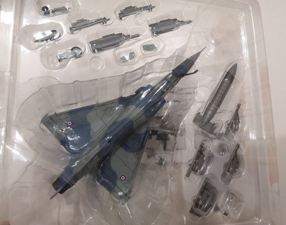 HM Mirage 2000C 5-NJ/49 EC 1/5 "Joan of Arc/Stork" 1/72 diecast model aircraft