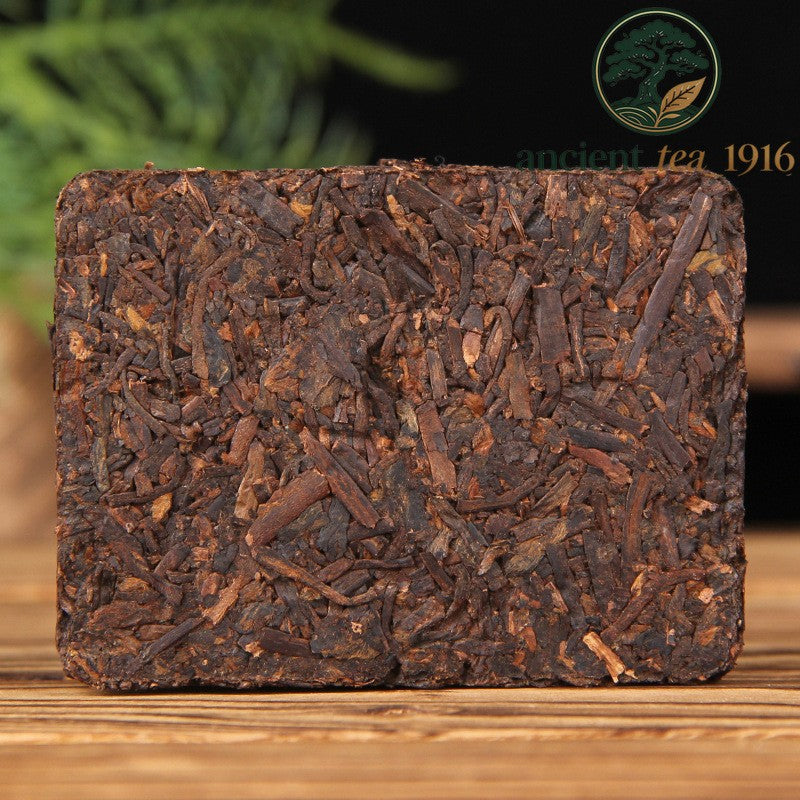 100g 2025 Yunnan Pu-erh Tea Ban Zhang Mellow Aroma Ripe Tea Pu'er Tea Bricks