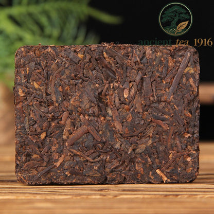 100g 2025 Yunnan Pu-erh Tea Ban Zhang Mellow Aroma Ripe Tea Pu'er Tea Bricks