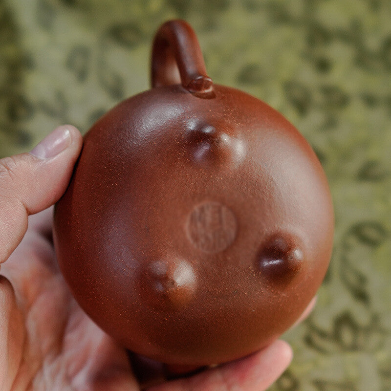 Full Handmade Tea Pot Chinese Traditional Craft Yixing Zisha Jiangpo Clay Pots