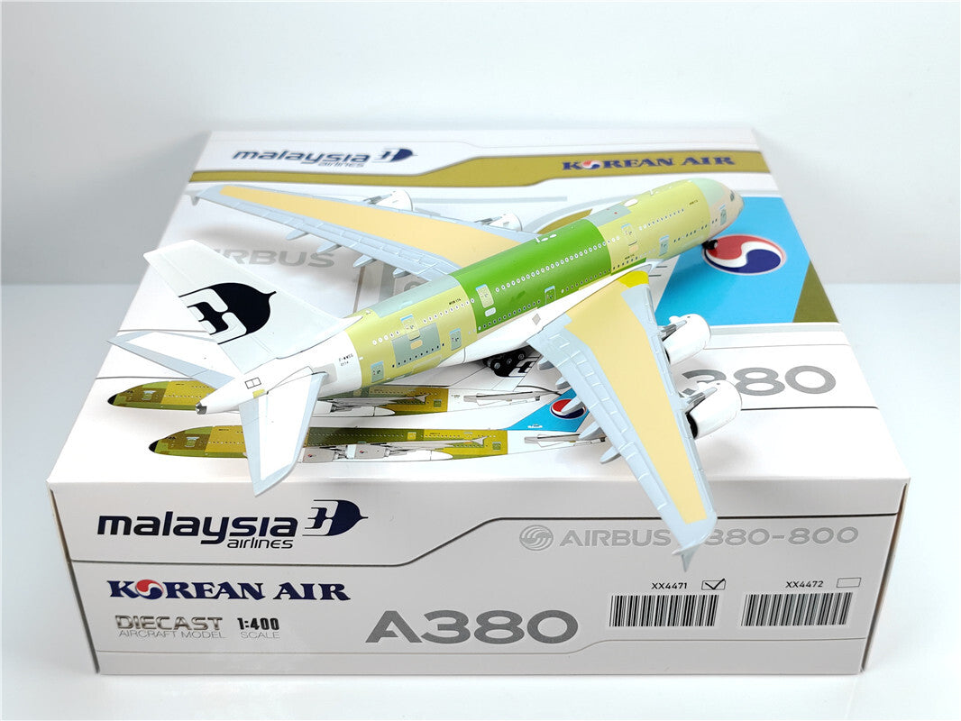 1:400 JC Wings malaysia airlines A380 Passenger Airplane Diecast Aircraft Model
