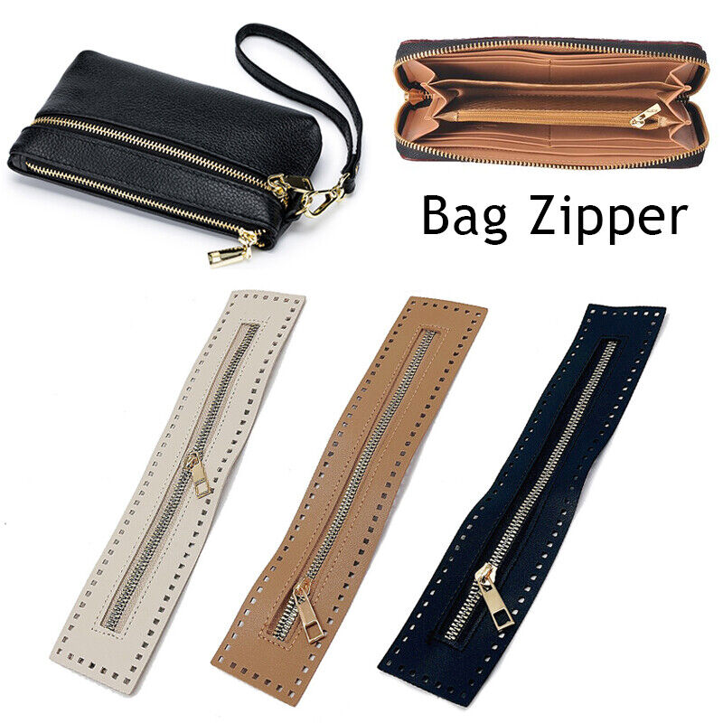 Custom DIY Zipper Woven Bag Hardware Stitch Zipper Handbag Zipper ⌒