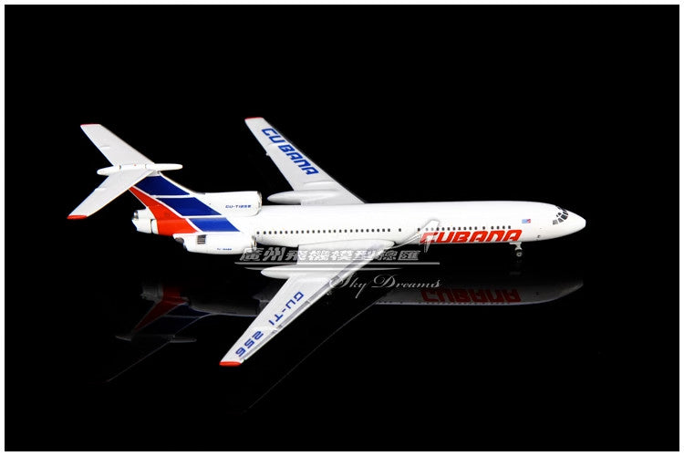 1:400 Phoenix CUBANA Tupolev TU-154B2 Passenger Airplane Diecast Aircraft Model