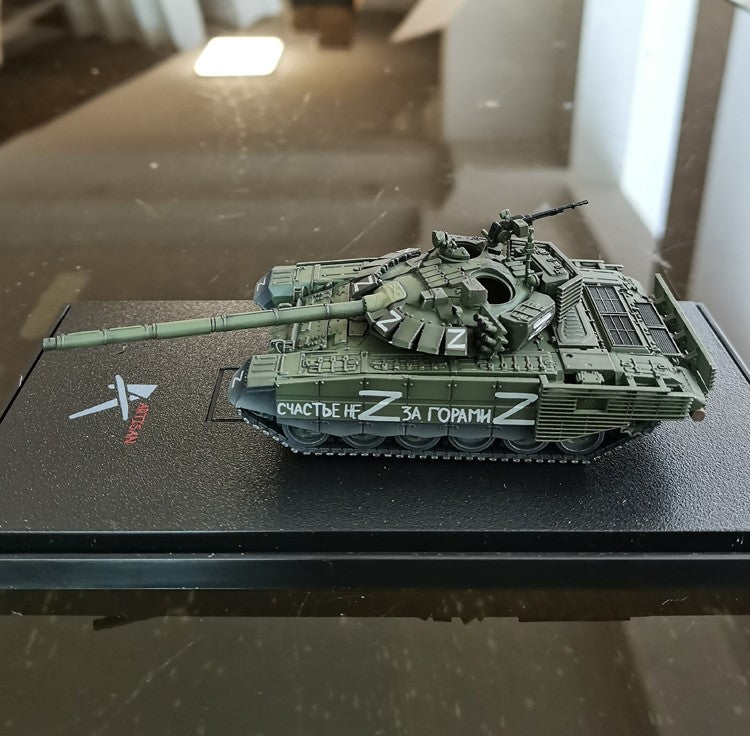1:72 ARTISAN T-72B3 Main Battle Tank Army Plastic Diecast Military Armor Model