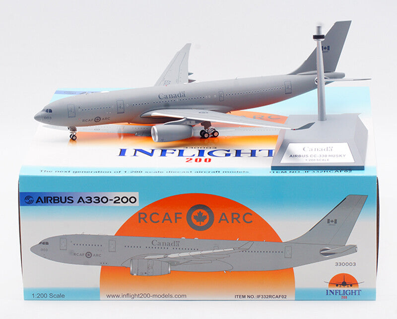 1:200 30CM InFlight Canada AIRBUS CC-330 HUSKY Aeroplane Diecast Aircraft Model
