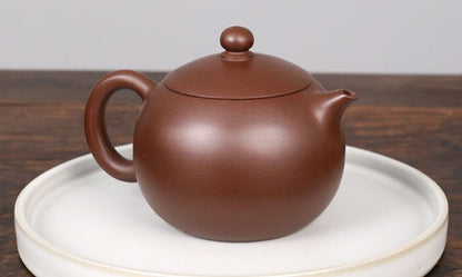 180cc China Yixing Handmade Purple Clay Teapot Purple Clay Xishi Gongfu Teapot-