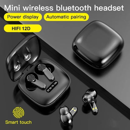 Bluetooth Earbuds Wireless Headphones LED Display Noise Cancelling Premium Sound