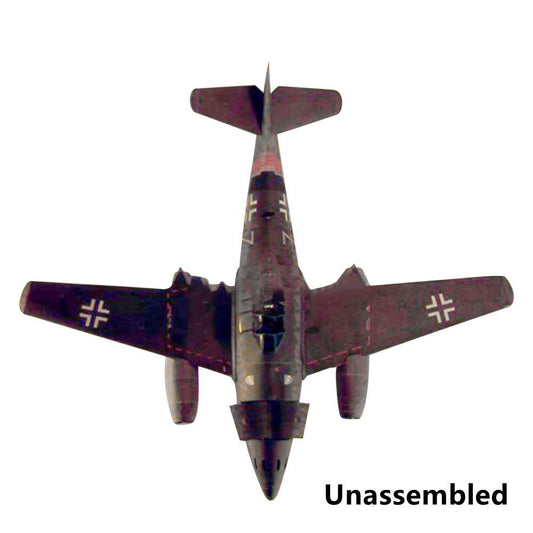 1:33 WWII German ME-262 Fighter Jet Paper Model Unassembled Military Aircraft