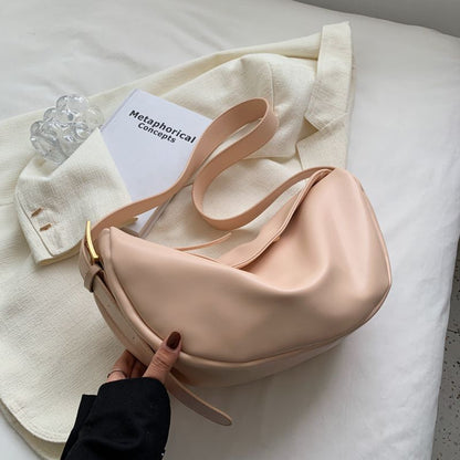 Crossbody Bag Large Luxury Handbags Solid Soft Shoulder Bag Travel Hobos Vintage