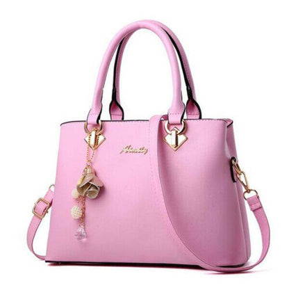Womens Ladies PU Leather Shoulder Bag Purse Handbags Crossbody Messenger Totes