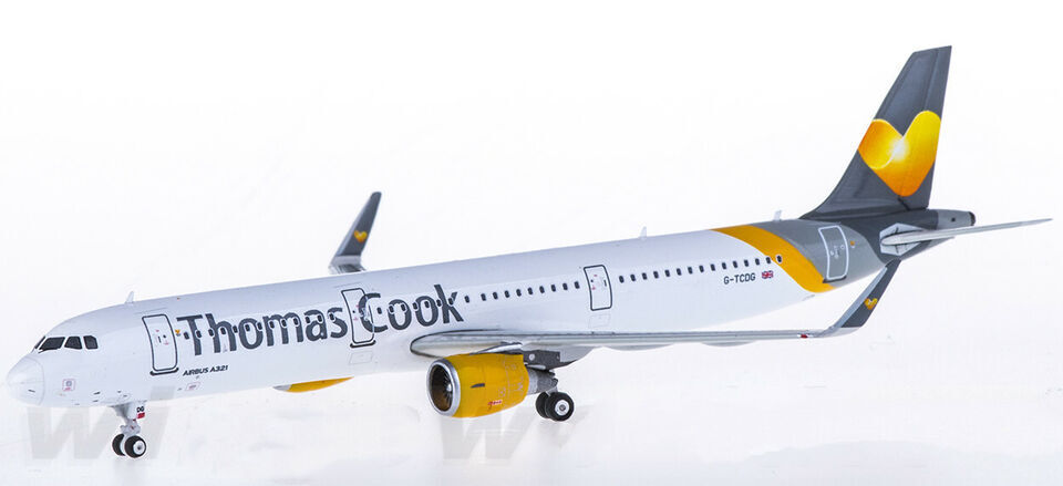 1:400 Phoenix Thomas Cook AIRBUS A321 Passenger Airplane Diecast Aircraft Model