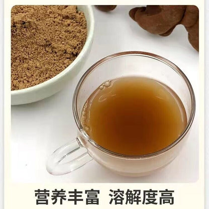Reishi Soup Purple Black Ganoderma Lucidum Powder Lingzhi Mushroom Herbs 长白山灵芝粉