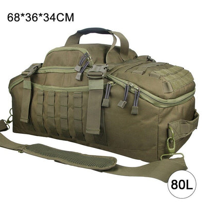 Travel Duffel Bag Tactical Backpack Strap Weekender Bag Men Women Gym Bags