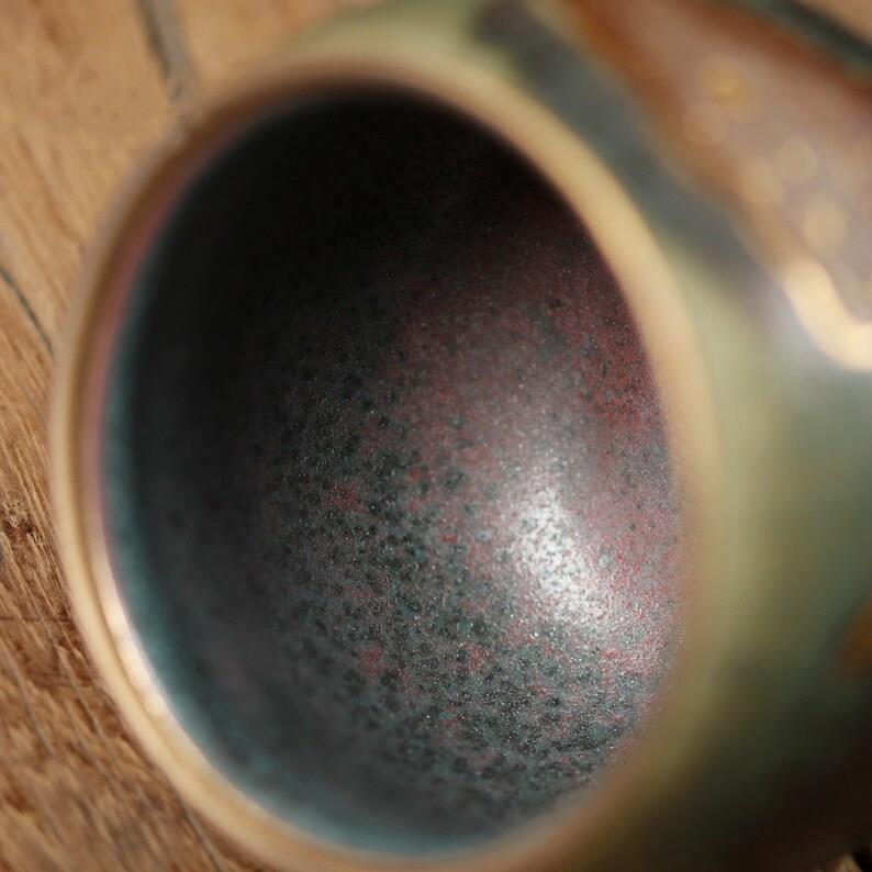 Embersceramic Ceramic Tea Cup Green Lotus Chinese Tea Cups