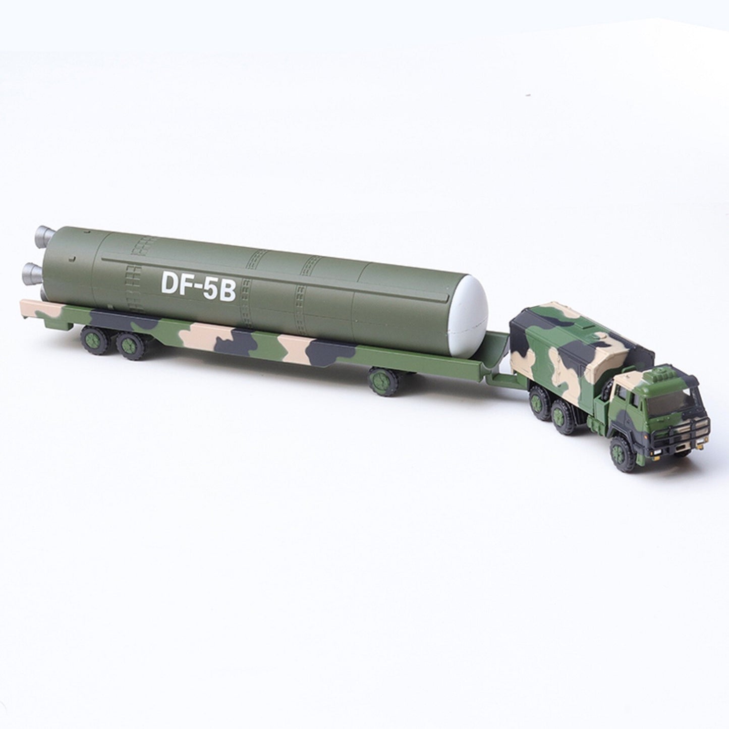 1:100 Dongfeng 5B Missile Vehicle Alloy Model Military Model Collection Gift K