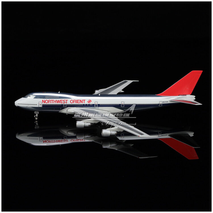 1:400 Phoenix NORTHWEST ORIENT BOEING 747-200 Airplane Diecast Aircraft Model
