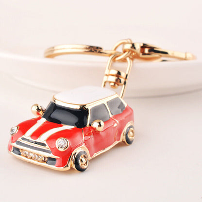 Beetle Car Keychain Purse Bag Car Pendant Key Chain Delicacy Small Keyring Gift