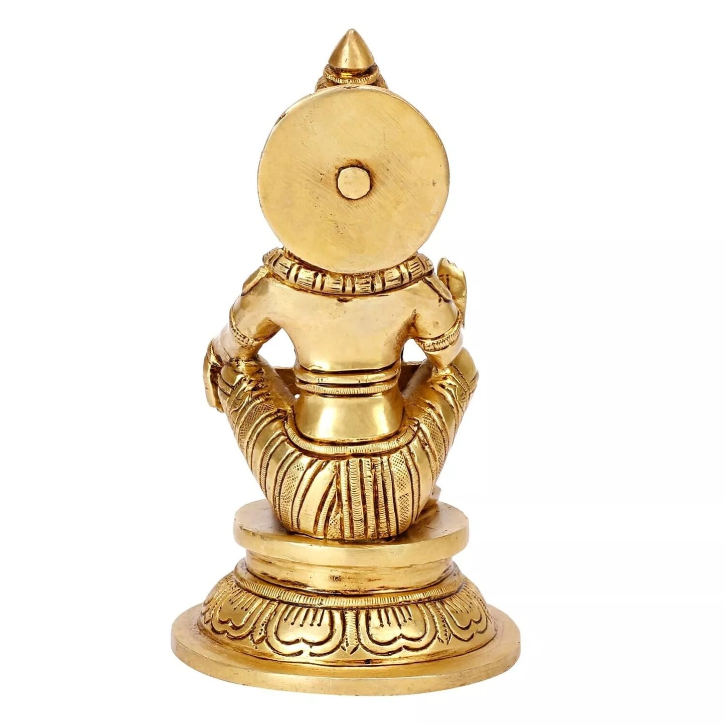 Brass Lord Ayyappan Ayyappa Sabarimala Swamy Idol Statue Figurine