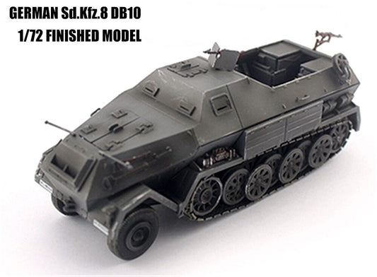 GERMAN Sd.Kfz.8 DB10 1/72 FINISHED TANK MODEL