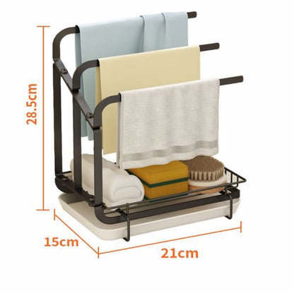 Small Object Storage Rack for Kitchen Supplies