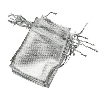 Wedding Drawstring Pattern Organza Party Favor Gift Bags Candy Jewelry Pouches