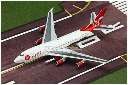 1:400 JC Wings Virgin Orbit BOEING 747-400 Passenger Airplane Diecast Model