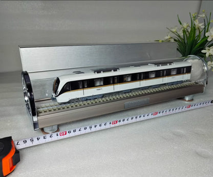 1:68 43CM Shanghai Railway Transit Line 15 Passenger Car Trains Diecast Model