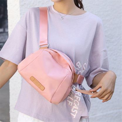 Shoulder Bag Small Solid Crossbody Bag Black Travel Purse Luxury Handbag Zipper