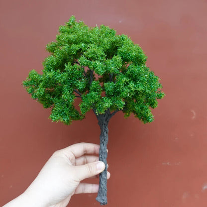Tree Model 30cm Boutique G Scale Green Wire Military Sand Table Layout Materials