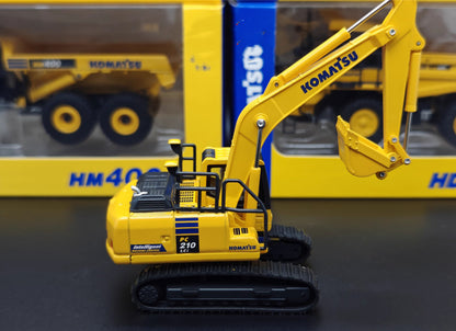 1:87 PC210LCi-10 Excavator Contruction Machine Equipment Diecast Metal Model