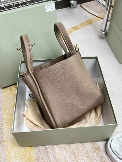 NEW Songmont medium Fashion Series Vegetable Basket Handbag Bucket Bag2023New
