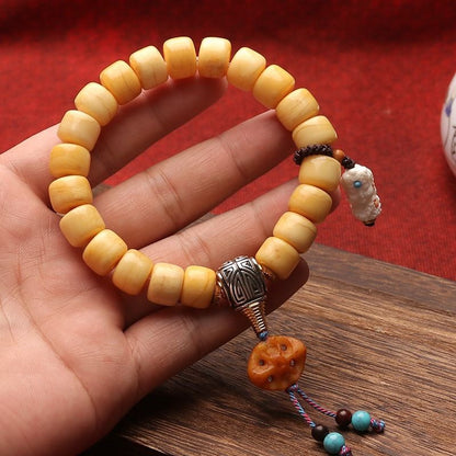 Tibetan Bead Bracelet Mala Beads Prayer Jewelry Unisex Hand String