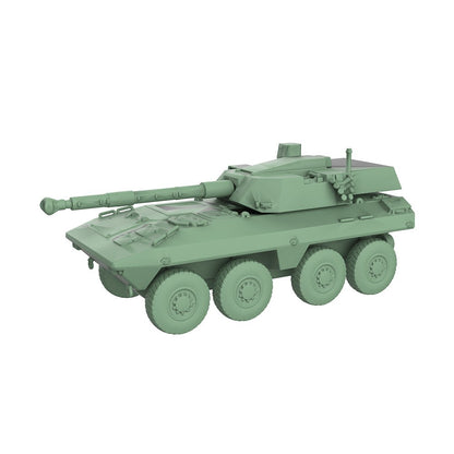 SSMODEL SS144980 1/144 Military Model Kit Czech Republic ZUBR PSP Tank Destroyer