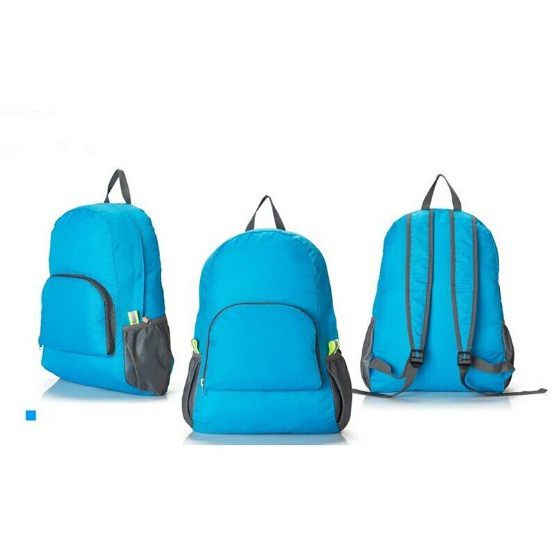 Portable Outdoor Folding Backpack Travel Hiking Waterproof Sports Bags Men Women