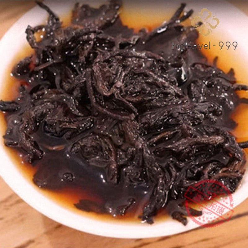 357g Ripe Pu'er Tea Cake Laomane Menghai Bulangshan Ancient Tree Compressed Tea