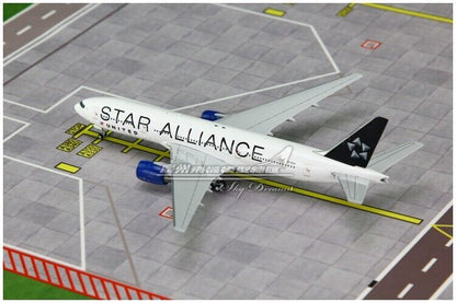 1:400 JC Wings UNITED STAR ALLIANCE BOEING 777-200ER Airplane Diecast Model