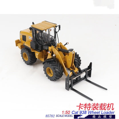 1:50 DM Cat 938 Wheel Loader Construction Machine Equipment Diecast Model