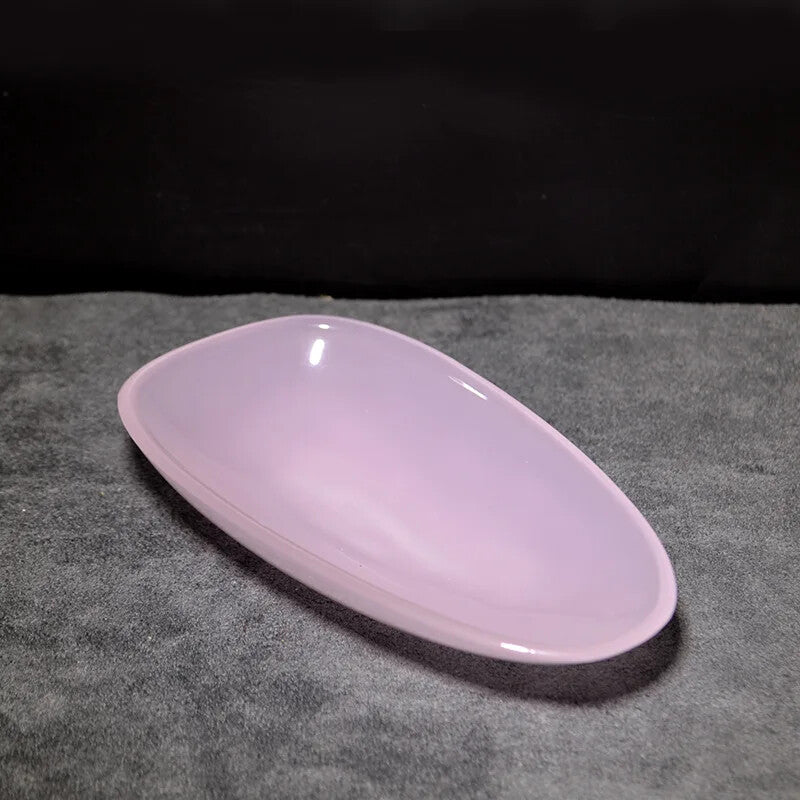 Jade Porcelain Tea Scoop for Pu'er Tea Glass Liu Li Kung Fu Tea Set Accessories
