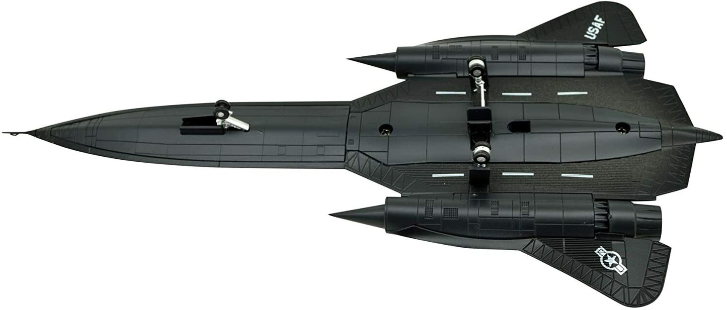 1:144 Lockheed SR-71 Blackbird Reconnaissance Aircraft Metal Plane Model,USAF