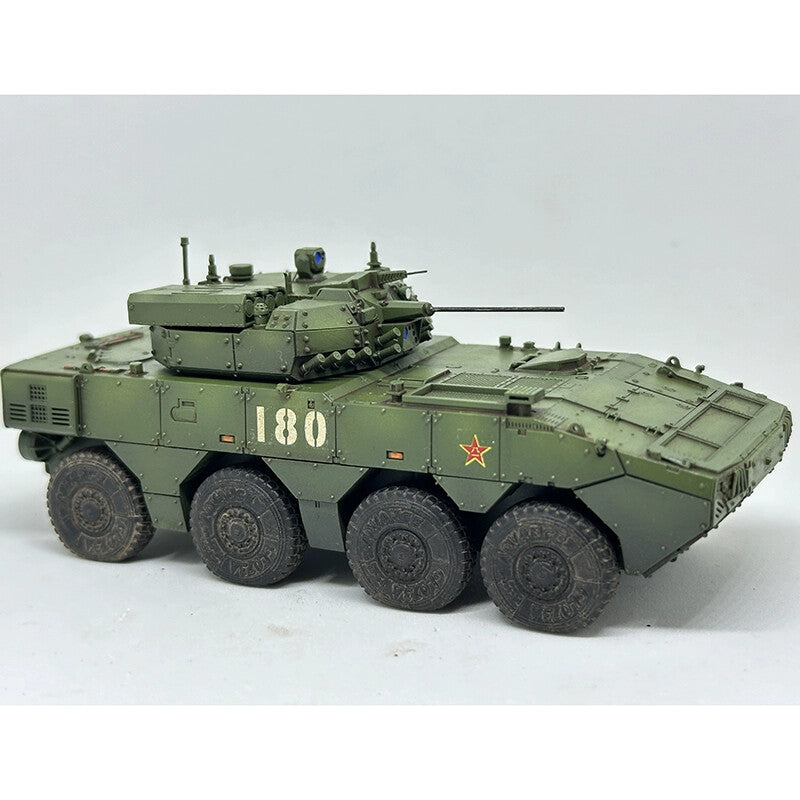 1/72 YIHE 19 Wheeled Infantry Fighting Vehicle Tank Pure Green Finished Model