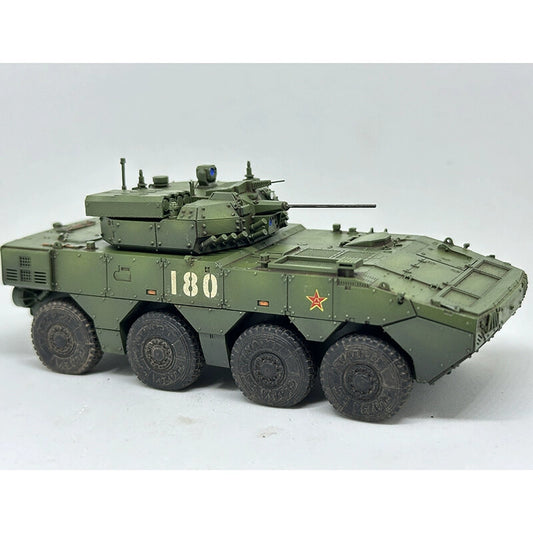 1/72 YIHE 19 Wheeled Infantry Fighting Vehicle Tank Pure Green Finished Model