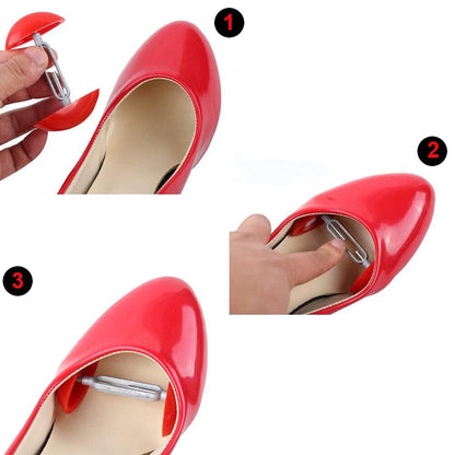4× Adjustable Shoe Stretcher Tree Boot Size Shaper Expander Widener Men Women US
