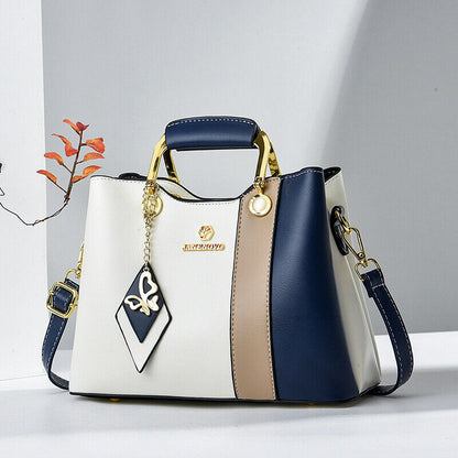Women Lady Crossbody PU Leather Messenger Bag Shoulder Handbag Purse Tote Bag
