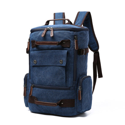 Men's Backpack Canvas Backpack School Bag Travel Bags Backpack Backpack Bag