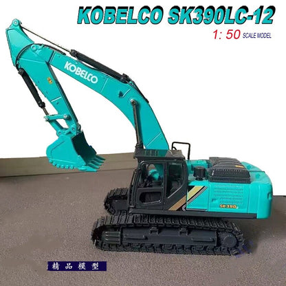 1:50 KOBELCO SK390LC-12 Excavator Machine Construction Equipment Diecast Model